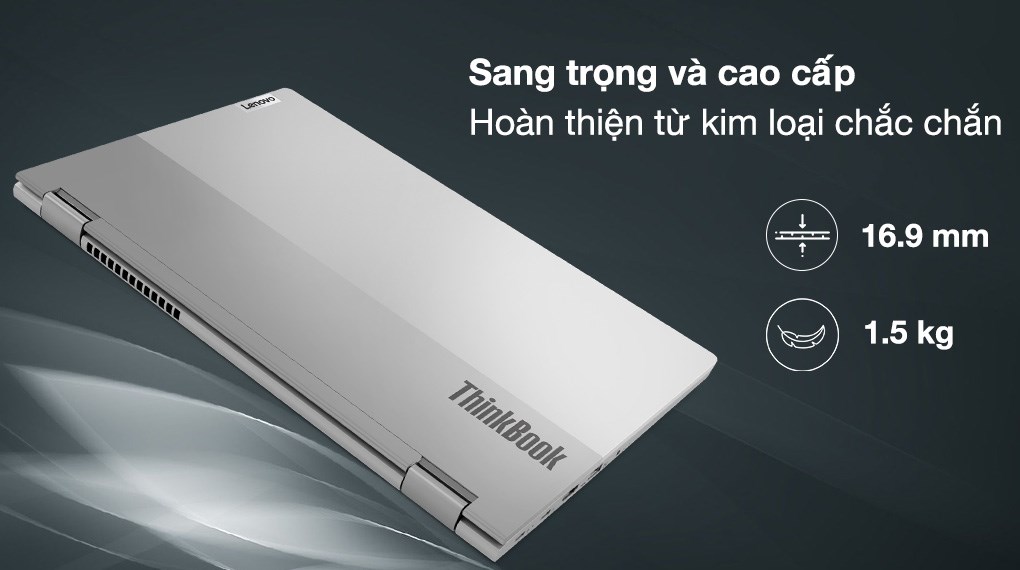 Laptop Lenovo ThinkBook 14s Yoga ITL i7 1165G7/8GB/512GB/Touch/Pen/Win10 (20WE004EVN)