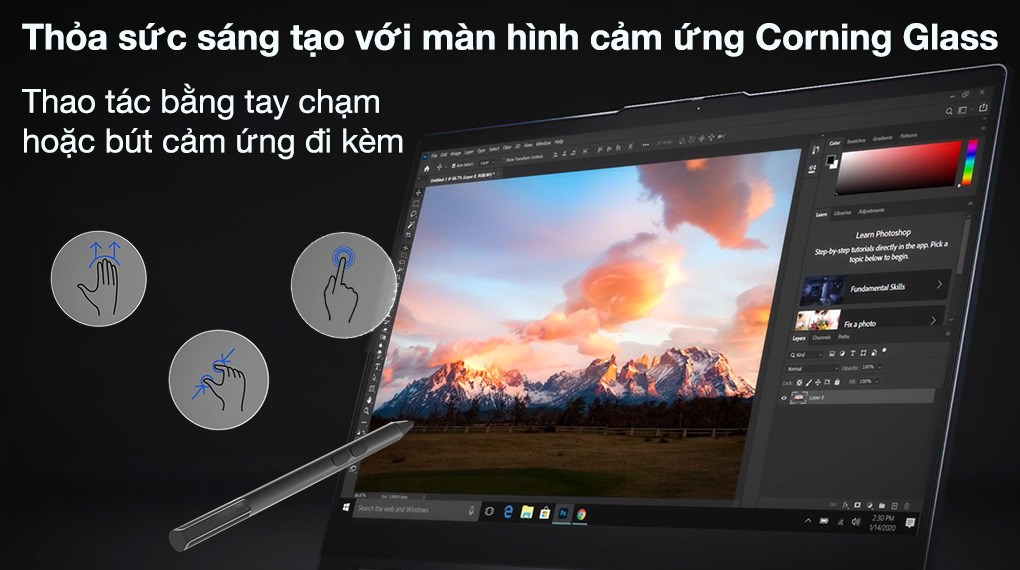 Laptop Lenovo ThinkBook 14s Yoga ITL i7 1165G7/8GB/512GB/Touch/Pen/Win10 (20WE004EVN)