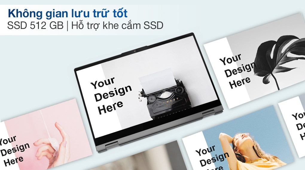 Laptop Lenovo ThinkBook 14s Yoga ITL i7 1165G7/16GB/512GB/Touch/Pen/Win10 (20WE004FVN)