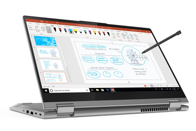 Laptop Lenovo ThinkBook 14s Yoga ITL i7 1165G7/16GB/512GB/Touch/Pen/Win10 (20WE004FVN) Màu Xám