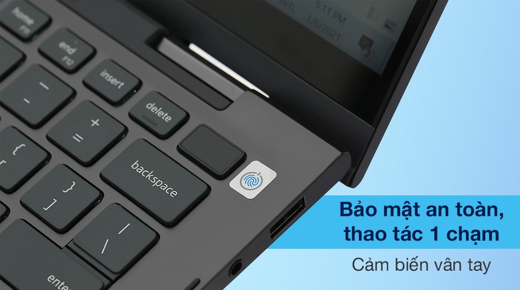 Laptop Dell Inspiron 7306A i7 1165G7/16GB/512GB/Touch/Pen/Win10 (P125G002N7306A)