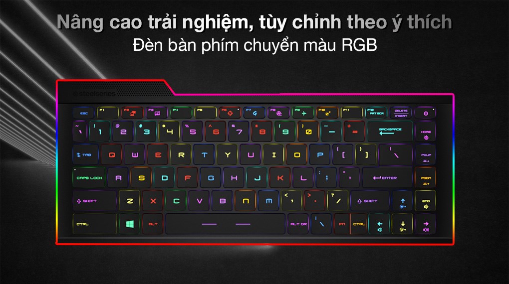 Laptop MSI Gaming GS66 Stealth 11UG i7 11800H/32GB/2TB SSD/8GB RTX3070 Max-Q/360Hz/Balo/Chuột/Win10 (219VN)