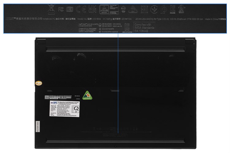 Laptop MSI Gaming GS66 Stealth 11UG i7 11800H/32GB/2TB SSD/8GB RTX3070 Max-Q/360Hz/Balo/Chuột/Win10 (219VN) Màu Đen