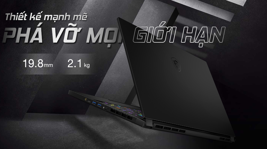 MSI Gaming GS66 Stealth 11UG i7 11800H (219VN) - Thiết kế
