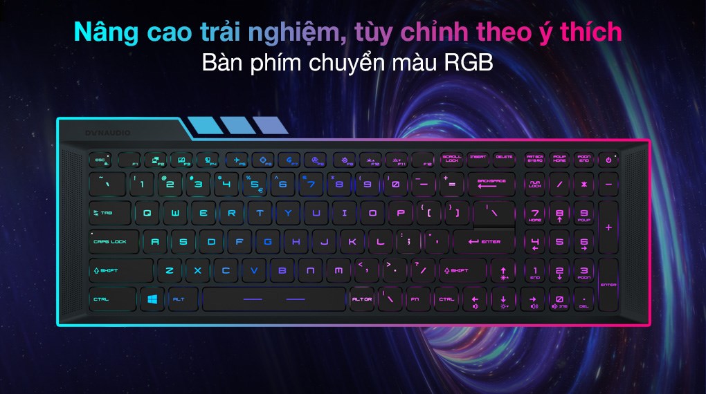 Laptop MSI Gaming GE76 Raider 11UH i9 11980HK/64GB/2TB SSD/16GB RTX3080/120Hz/Balo/Chuột/Win10 (434VN)