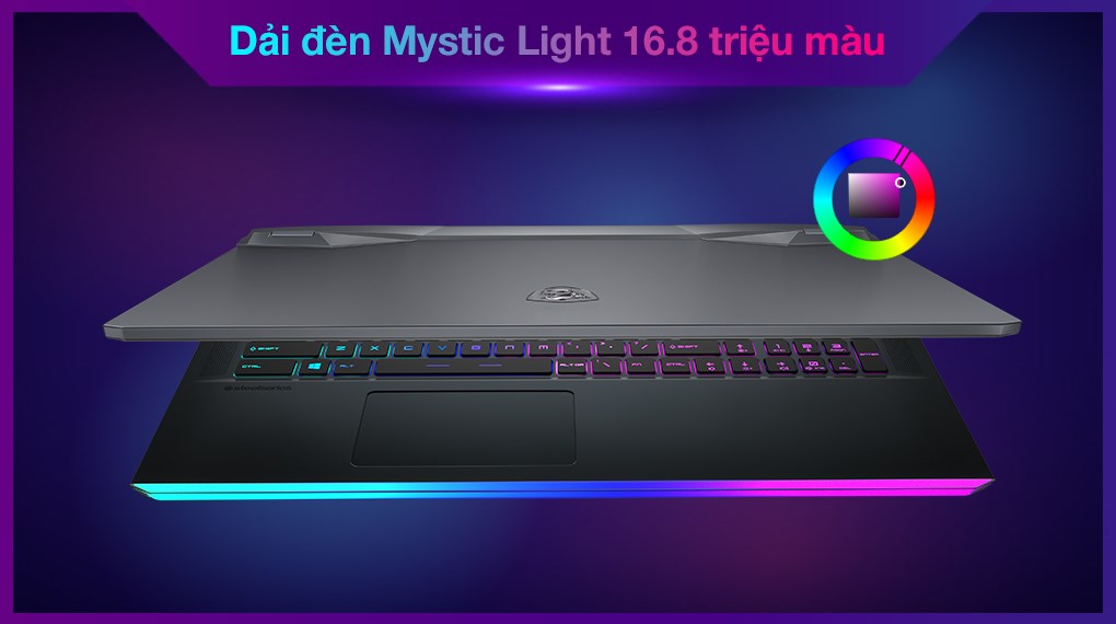 Laptop MSI Gaming GE76 Raider 11UH i9 11980HK/64GB/2TB SSD/16GB RTX3080/120Hz/Balo/Chuột/Win10 (434VN)