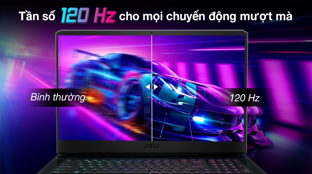 Laptop MSI Gaming GE76 Raider 11UH i9 11980HK/64GB/2TB SSD/16GB RTX3080/120Hz/Balo/Chuột/Win10 (434VN)