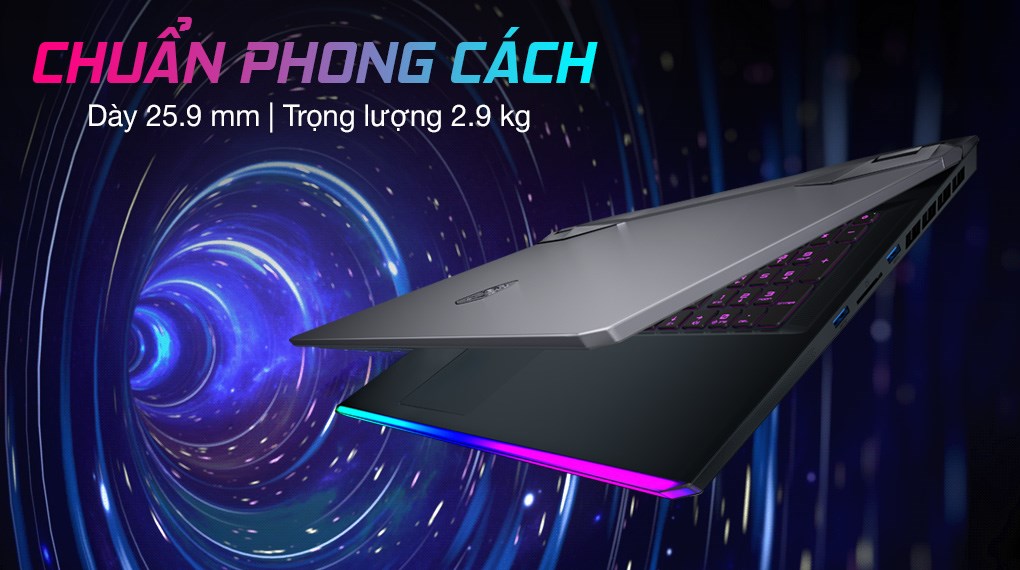 Laptop MSI Gaming GE76 Raider 11UH i9 11980HK/64GB/2TB SSD/16GB RTX3080/120Hz/Balo/Chuột/Win10 (434VN)