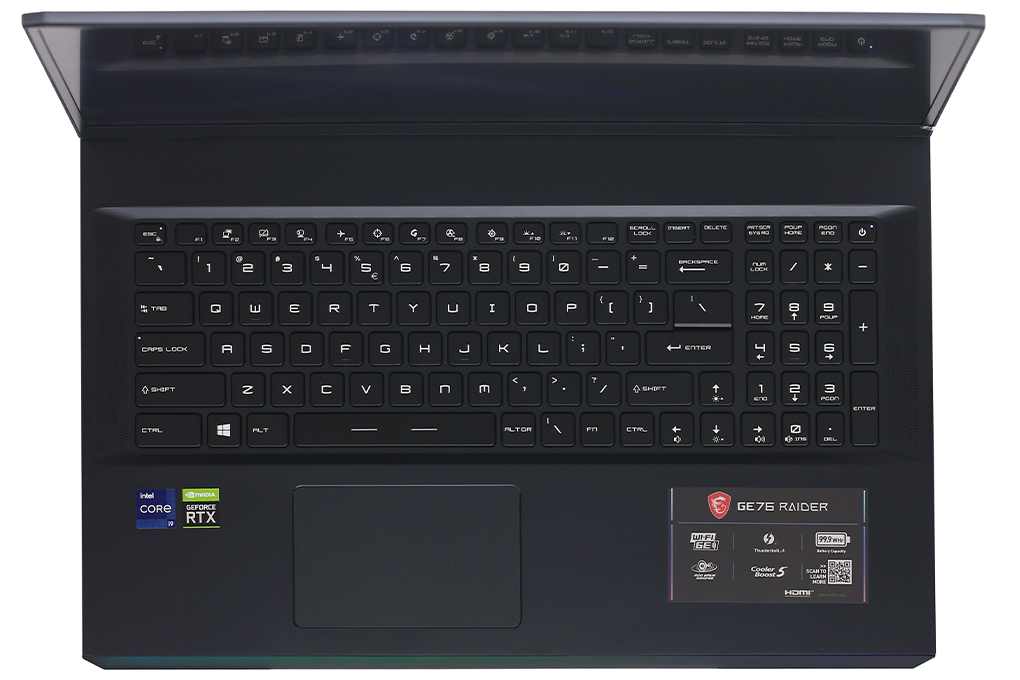 Laptop MSI Gaming GE76 Raider 11UH i9 11980HK/64GB/2TB SSD/16GB RTX3080/120Hz/Balo/Chuột/Win10 (434VN) - 4