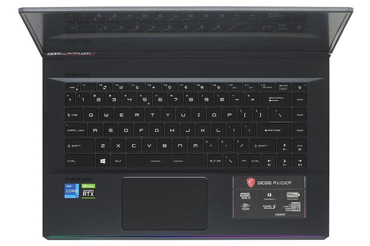 Laptop MSI Gaming GE66 Raider 11UH i7 11800H/32GB/2TB SSD/16GB RTX3080/240Hz/Balo/Chuột/Win10 (259VN) Màu Xám