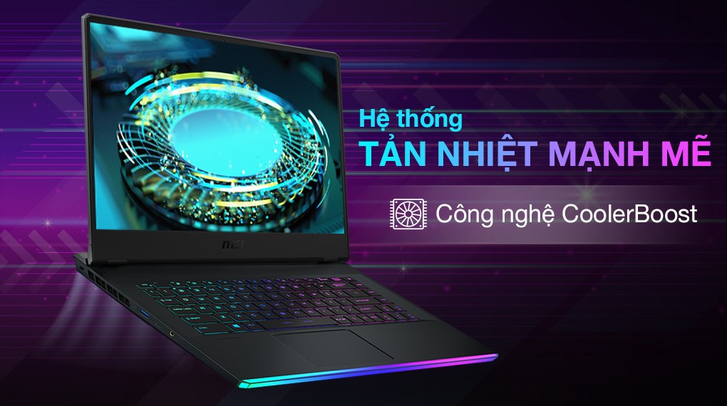 Laptop MSI Gaming GE66 Raider 11UG i7 11800H/16GB/2TB SSD/8GB RTX3070/360Hz/Balo/Chuột/Win10 (258VN)