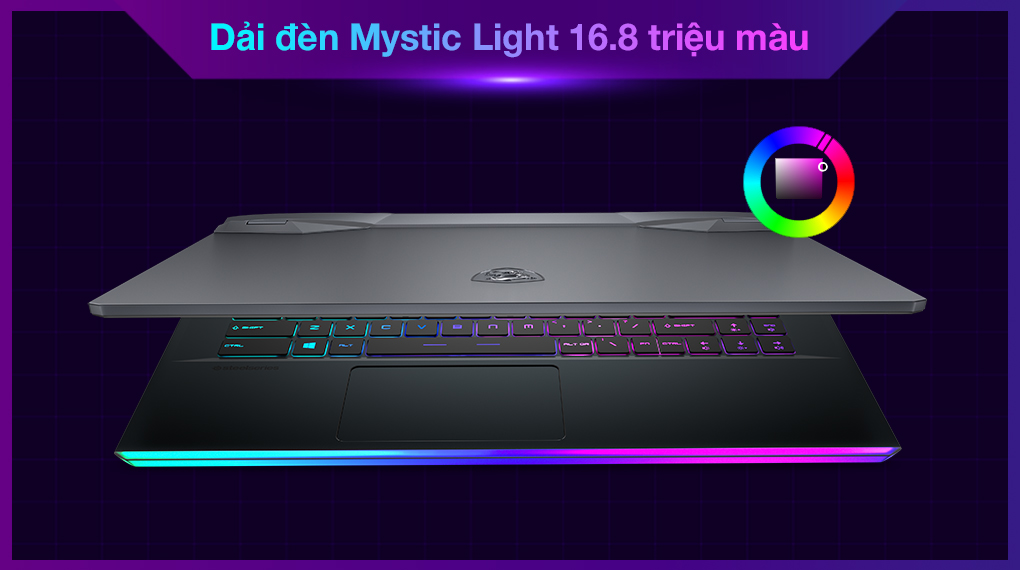 MSI Gaming GE66 Raider 11UG i7 11800H (258VN) - Dải đèn Mystic