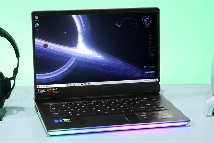 Laptop MSI Gaming GE66 Raider 11UG i7 11800H/16GB/2TB SSD/8GB RTX3070/360Hz/Balo/Chuột/Win10 (258VN) Màu Đen