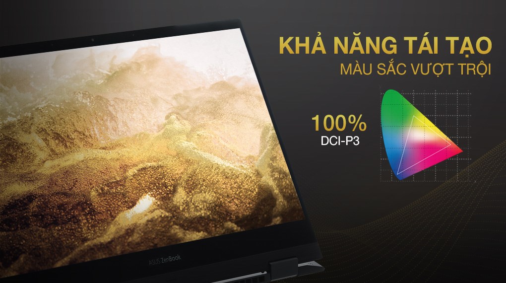 Laptop Asus ZenBook Flip UX363EA i7 1165G7/16GB/512GB/OLED/Touch/Pen/Cáp/Túi/Win10 (HP163T)