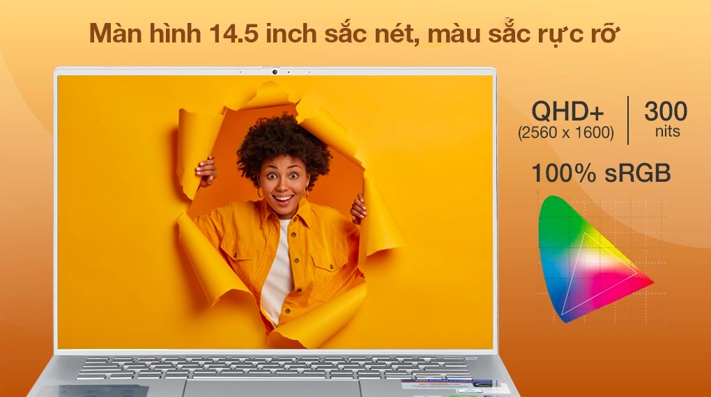 Laptop Dell Inspiron 7400 i5 1135G7/16GB/512GB/2GB MX350/Win10 (N4I5134W)