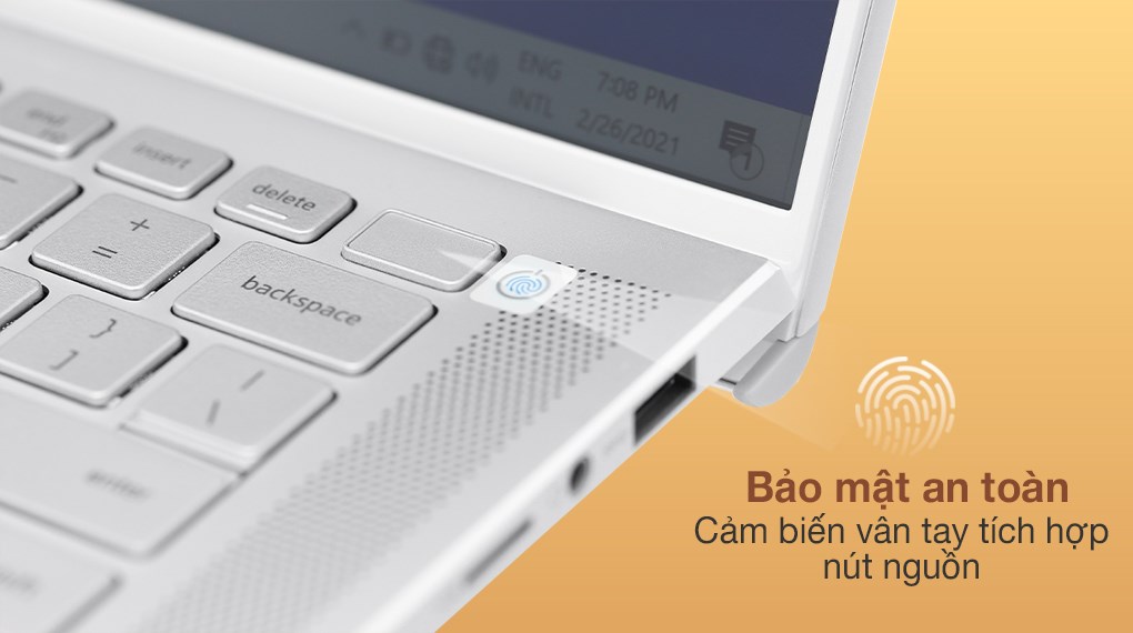 Laptop Dell Inspiron 7400 i5 1135G7/16GB/512GB/2GB MX350/Win10 (N4I5134W)