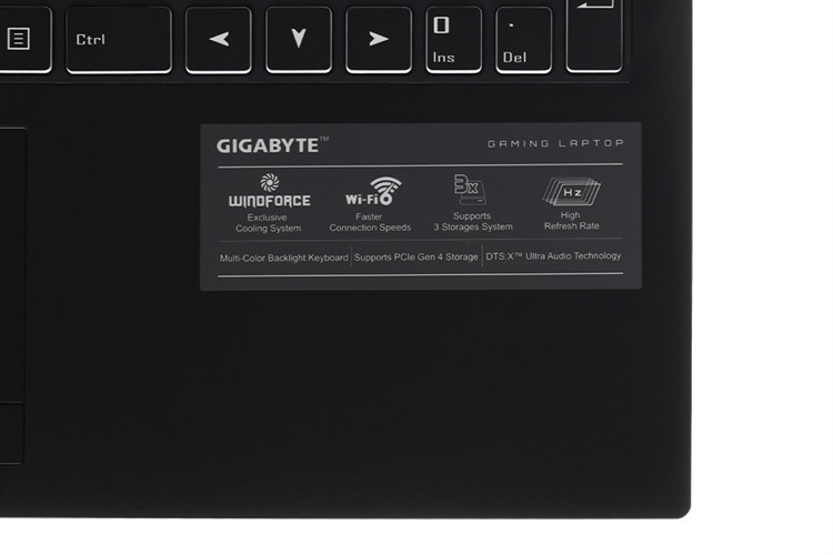 Laptop GIGABYTE Gaming G5 i5 11400H/16GB/512GB/4GB RTX3050Ti/144Hz/Win10 (51S1123SH) Màu Đen