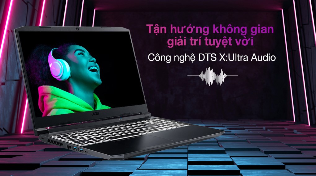 Laptop Acer Nitro 5 Gaming AN515 56 5256 i5 11300H/16GB/512GB/4GB GTX1650/144Hz/Win10 (NH.QBZSV.005)