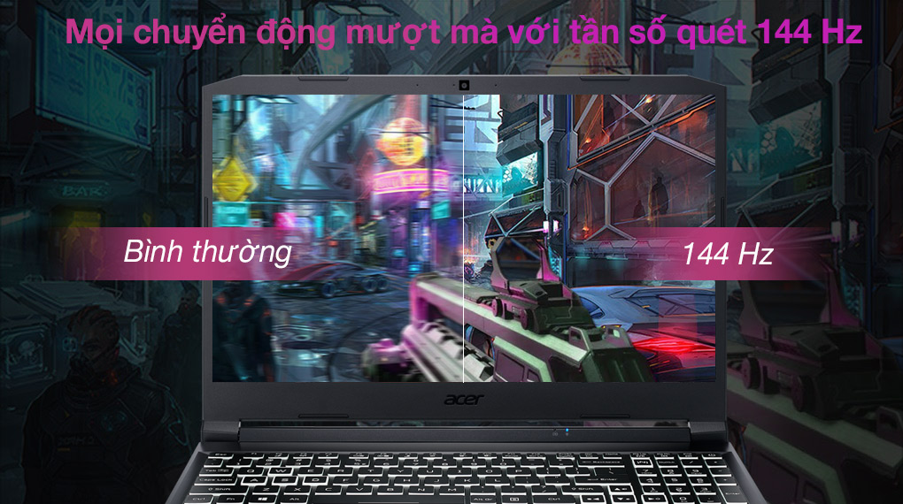 Acer Nitro 5 Gaming AN515 56 5256 i5 11300H (NH.QBZSV.005) - Tần số quét