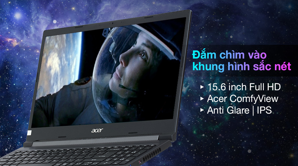 Acer Aspire 7 Gaming A715 42G R6ZR R5 5500U (NH.QAYSV.003) - Hình ảnh