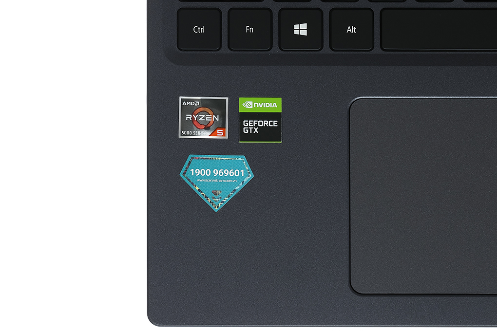 Laptop Acer Aspire 7 Gaming A715 42G R6ZR R5 5500U/8GB/512GB/4GB GTX1650/144Hz/Win10 (NH.QAYSV.003) Màu Đen