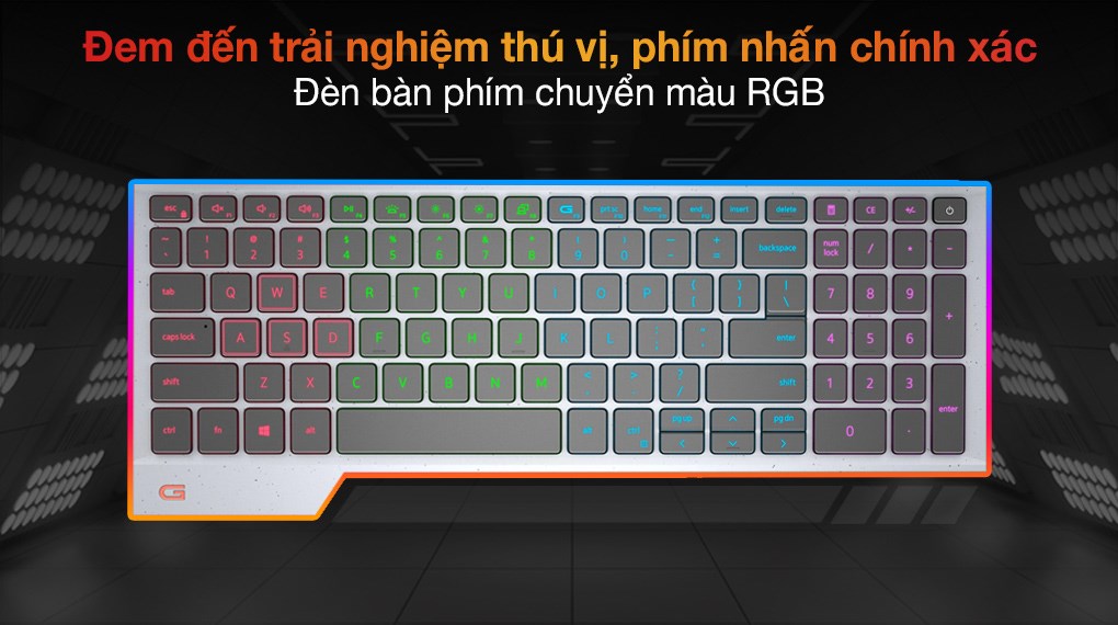 Laptop Dell Gaming G15 5515 R5 5600H/8GB/256GB/4GB RTX3050/120Hz/Win10 (P105F004AGR)