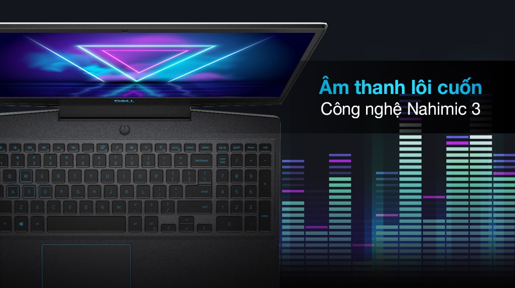 Laptop Dell Gaming G3 i7 10750H/16GB/512GB/6GB GTX1660Ti/120Hz/Win10 (P89F002G3500B)