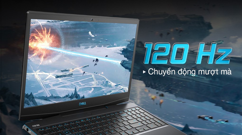 Laptop Dell Gaming G3 i7 10750H/16GB/512GB/6GB GTX1660Ti/120Hz/Win10 (P89F002G3500B)