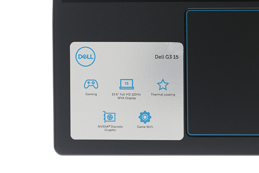 Laptop Dell Gaming G3 15 i7 10750H/16GB/512GB/4GB GTX1650Ti/120Hz/Win10 (P89F002DBL) Màu Đen