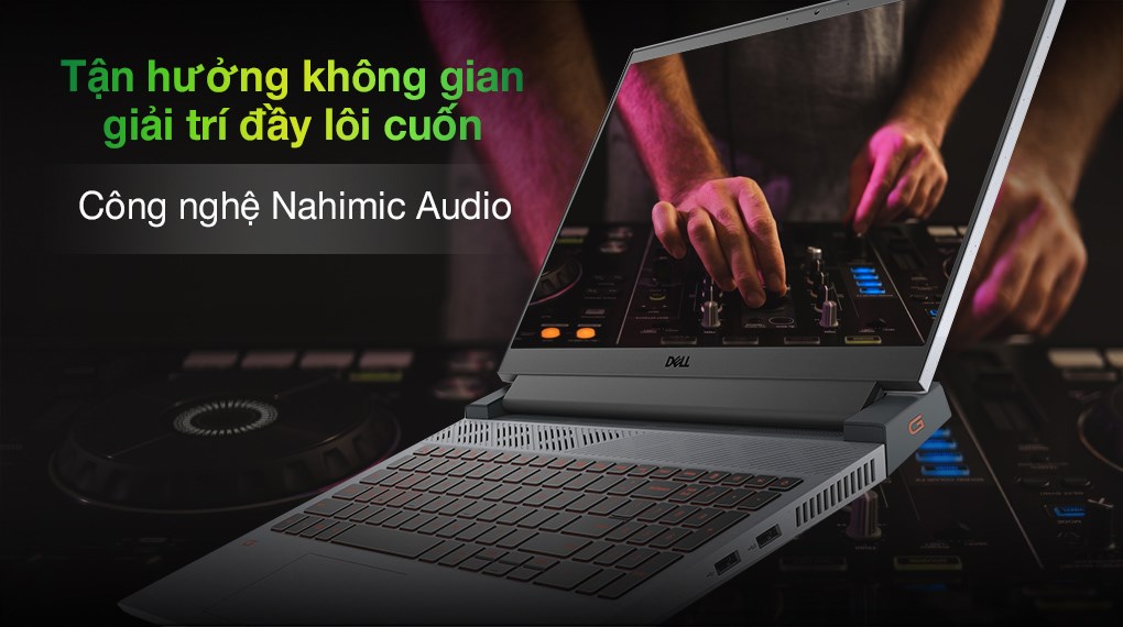 Laptop Dell Gaming G15 5515 R7 5800H/8GB/512GB/4GB RTX3050/120Hz/Office H&S2019/Win10 (70258049)