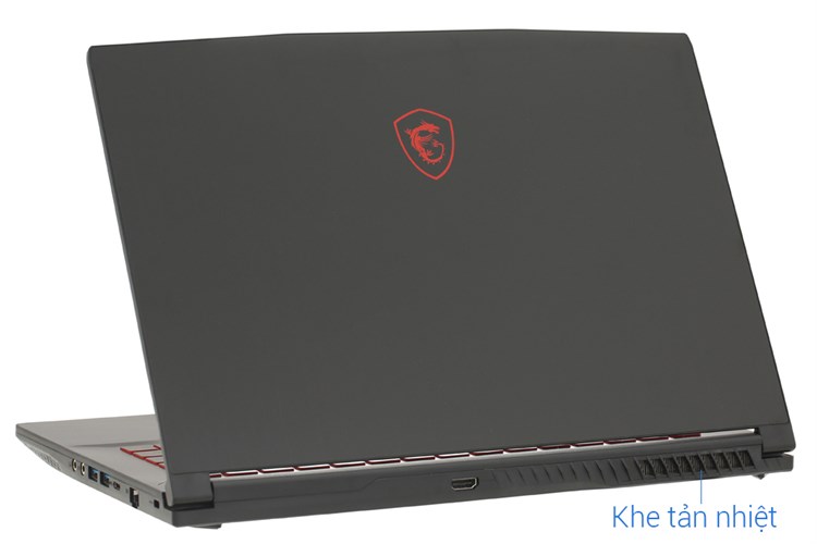 Laptop MSI Gaming GF63 Thin 10SC i5 10500H/8GB/512GB/4GB GTX1650 Max-Q/144Hz/Balo/Chuột/Win10 (622VN) Màu Đen