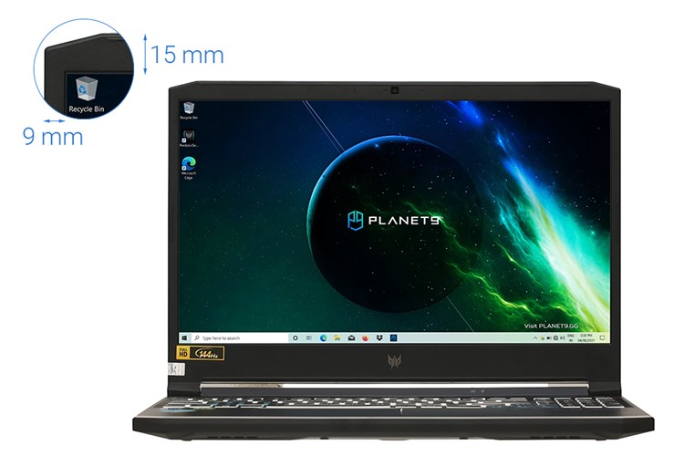 Laptop Acer Predator Helios PH315 54 75YD i7 11800H/16GB/512GB/6GB RTX3060/165Hz/Win10 (NH.QC2SV.002) Màu Đen