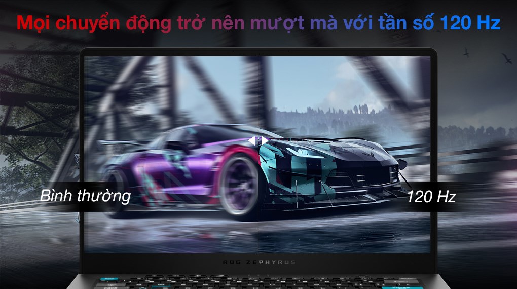 Laptop Asus ROG Zephyrus G14 Alan Walker GA401QEC R9 5900HS/16GB 1TB/4GB RTX3050Ti/120Hz/Túi/Win10 (K2064T)