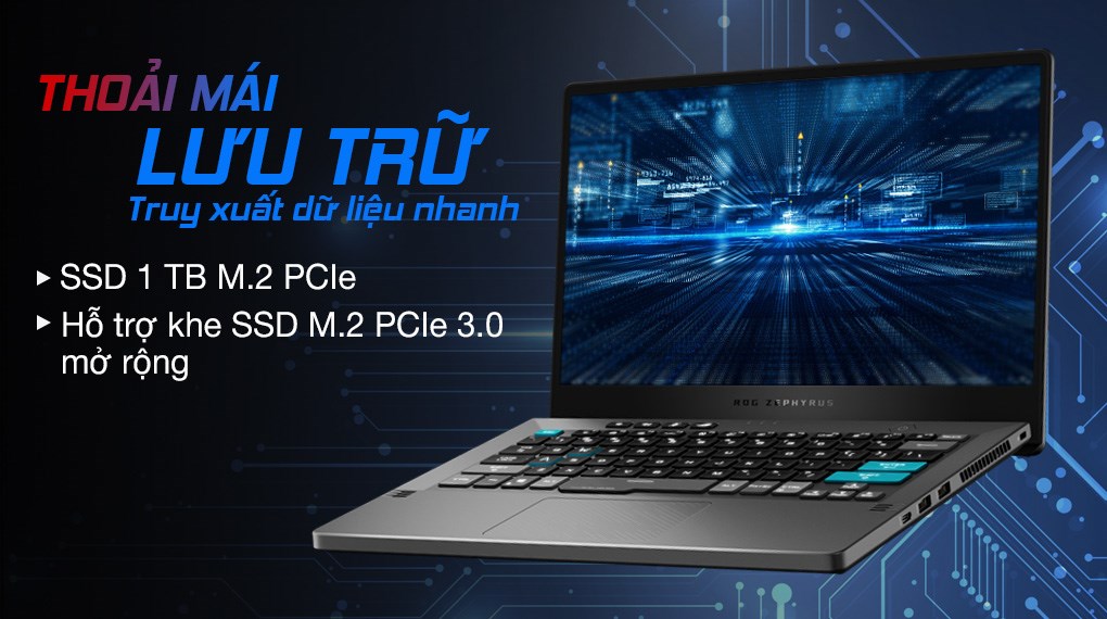 Laptop Asus ROG Zephyrus G14 Alan Walker GA401QEC R9 5900HS/16GB 1TB/4GB RTX3050Ti/120Hz/Túi/Win10 (K2064T)