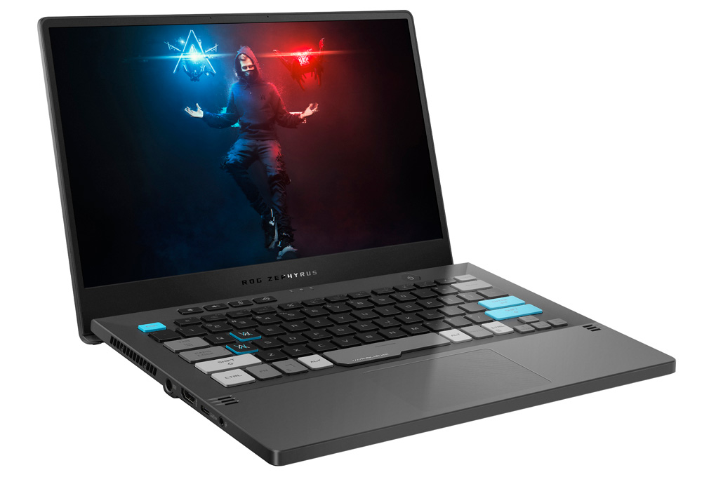 Laptop Asus ROG Zephyrus G14 Alan Walker GA401QEC R9 5900HS/16GB 1TB/4GB RTX3050Ti/120Hz/Túi/Win10 (K2064T) Màu Xám