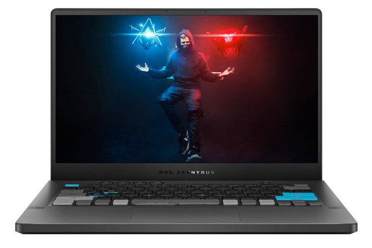 Laptop Asus ROG Zephyrus G14 Alan Walker GA401QEC R9 5900HS/16GB 1TB/4GB RTX3050Ti/120Hz/Túi/Win10 (K2064T) Màu Xám