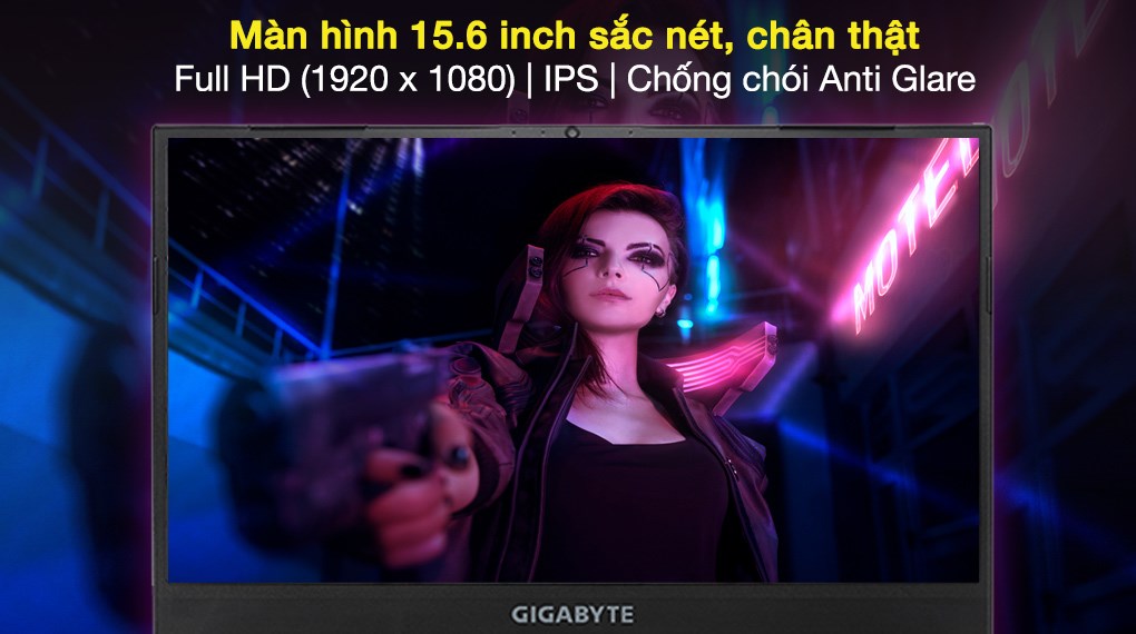 Laptop GIGABYTE Gaming G5 i5 10500H/16GB/512GB/6GB RTX3060/144Hz/Win10 (5S11130SH)