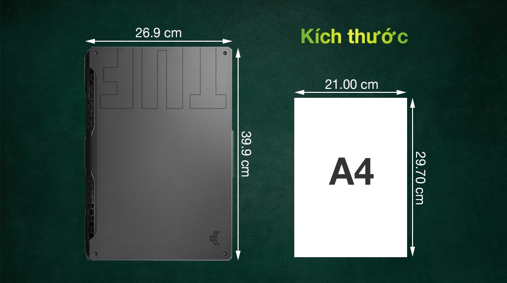 Laptop Asus TUF Gaming FX706HC i7 11800H/8GB/512GB/4GB RTX3050/144Hz/Win10 (HX009T)