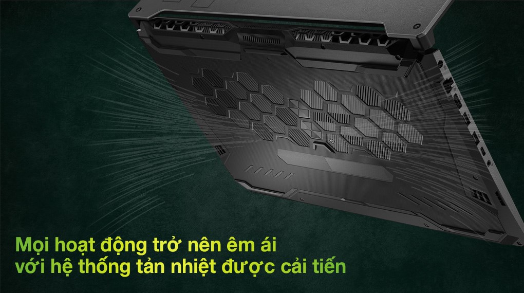 Laptop Asus TUF Gaming FX706HC i7 11800H/8GB/512GB/4GB RTX3050/144Hz/Win10 (HX009T)