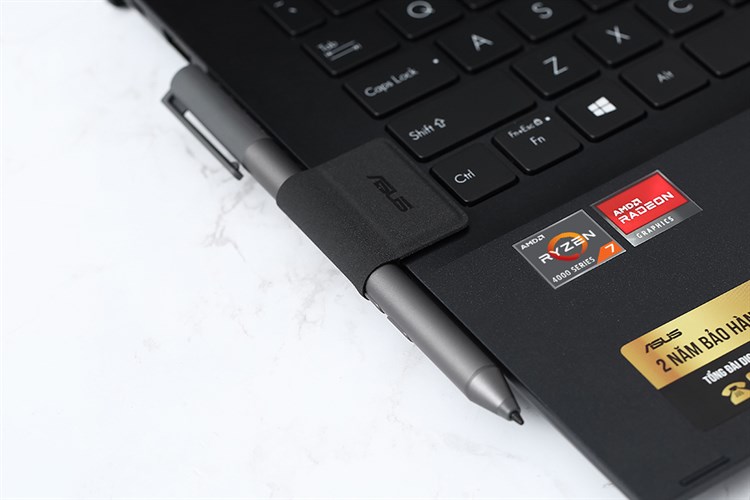 Laptop Asus VivoBook TM420IA R7 4700U/8GB/512GB/Touch/Pen/Win10  (EC227T) Màu Đen