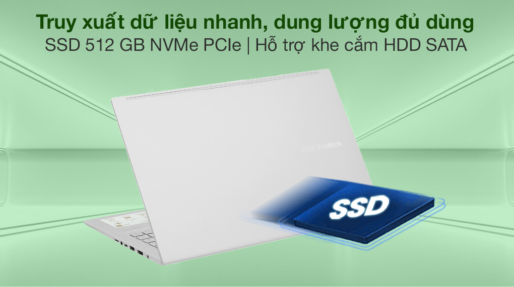 Asus VivoBook A515EA i3 1115G4 (BQ1530T) - SSD Asus VivoBook A515EA i3 1115G4 (BQ1530T) - SSD