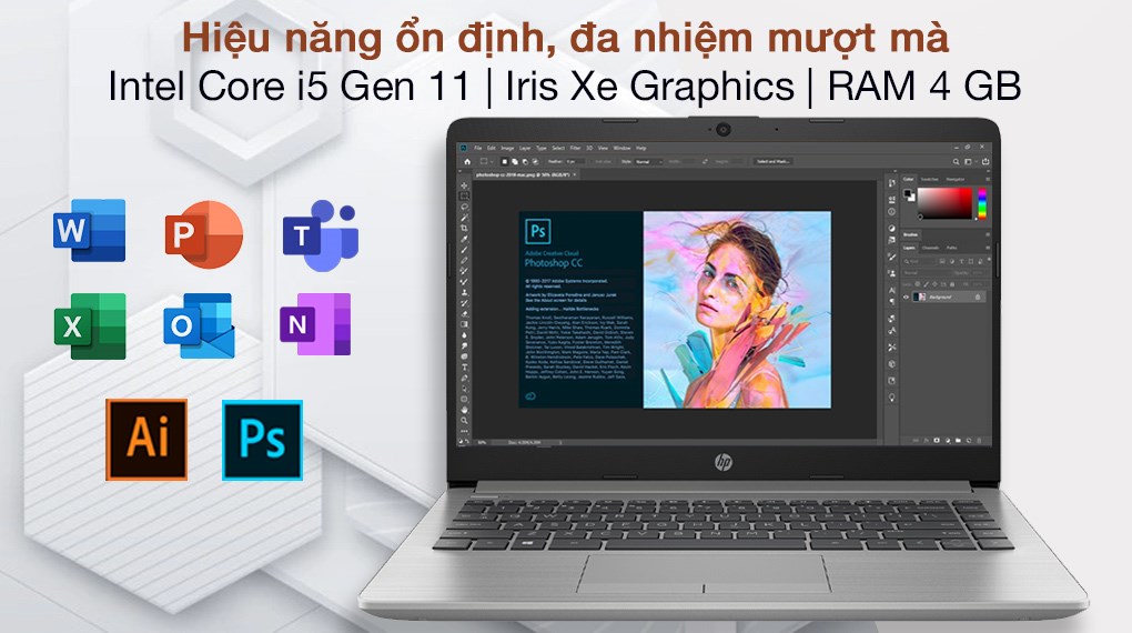 Laptop HP 240 G8 i5 1135G7/4GB/256GB/Win10 (518V5PA)