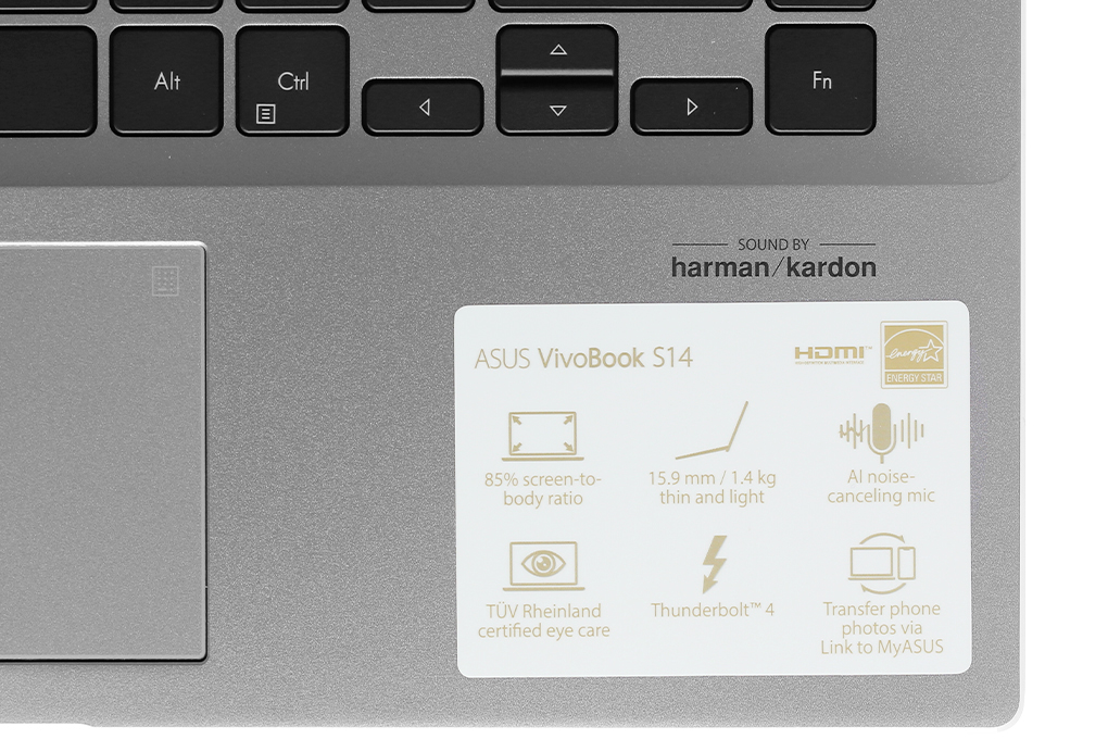 Laptop Asus VivoBook S433EA i7 1165G7/16GB/512GB/Win10 (AM885T) - 12