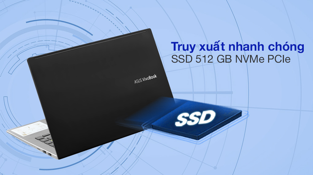 Asus VivoBook S433EA i7 1165G7 (AM885T) - SSD Asus VivoBook S433EA i7 1165G7 (AM885T) - SSD