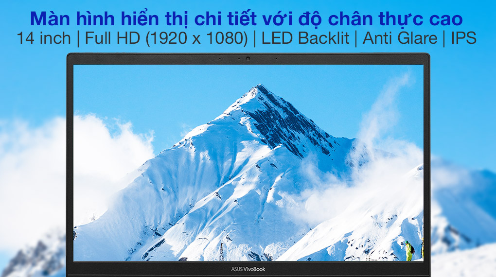 Asus VivoBook S433EA i7 1165G7 (AM885T) - Màn hình Asus VivoBook S433EA i7 1165G7 (AM885T) - Màn hình