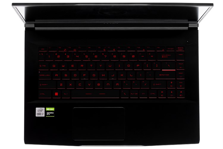 Laptop MSI Gaming GF63 Thin 10SC i7 10750H/8GB/512GB/4GB GTX1650 Max-Q/144Hz/Balo/Chuột/Win10 (480VN) Màu Đen