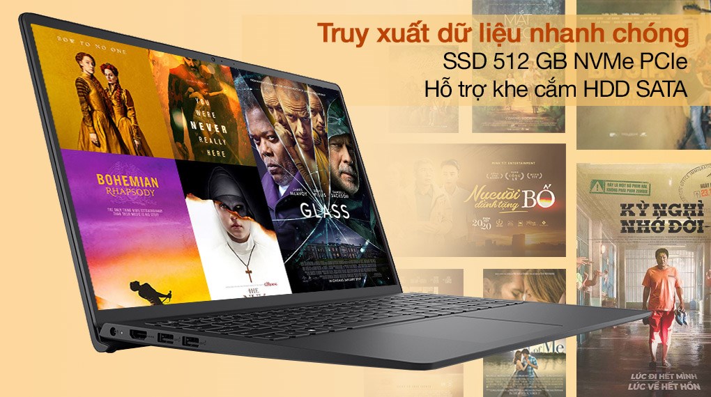 Laptop Dell Inspiron 15 3511 i5 1135G7/4GB/512GB/OfficeH&S 2019/Win10 (P112F001BBL)
