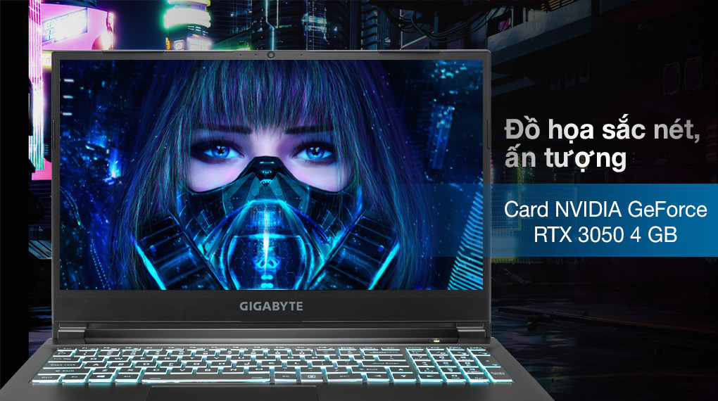 Gigabyte G5 i5 11400H (51S1121SH) - Card đồ hoạ