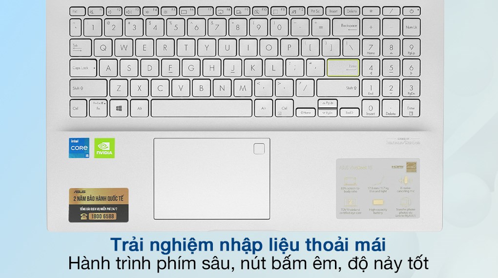 Laptop Asus VivoBook  A515EP i5 1135G7/8GB/512GB/2GB MX330/Win10 (BN544T)