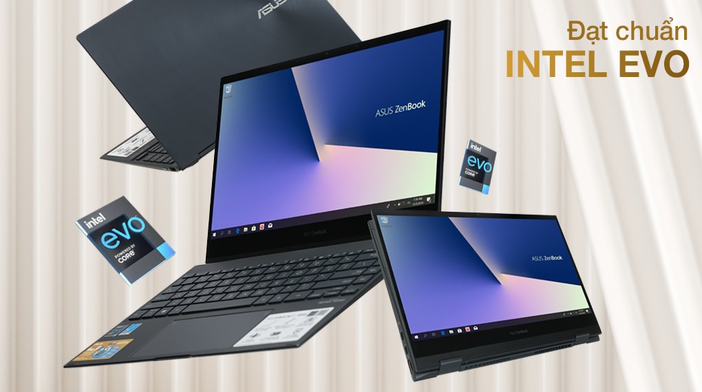 Laptop Asus ZenBook Flip UX363EA i7 1165G7/16GB/512GB/OLED/Touch/Pen/Cáp/Túi/Win10 (HP548T)